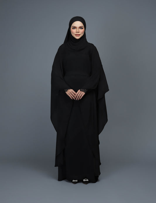 RAYNA ABAYA (BLACK)