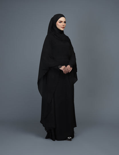 RAYNA ABAYA (BLACK)