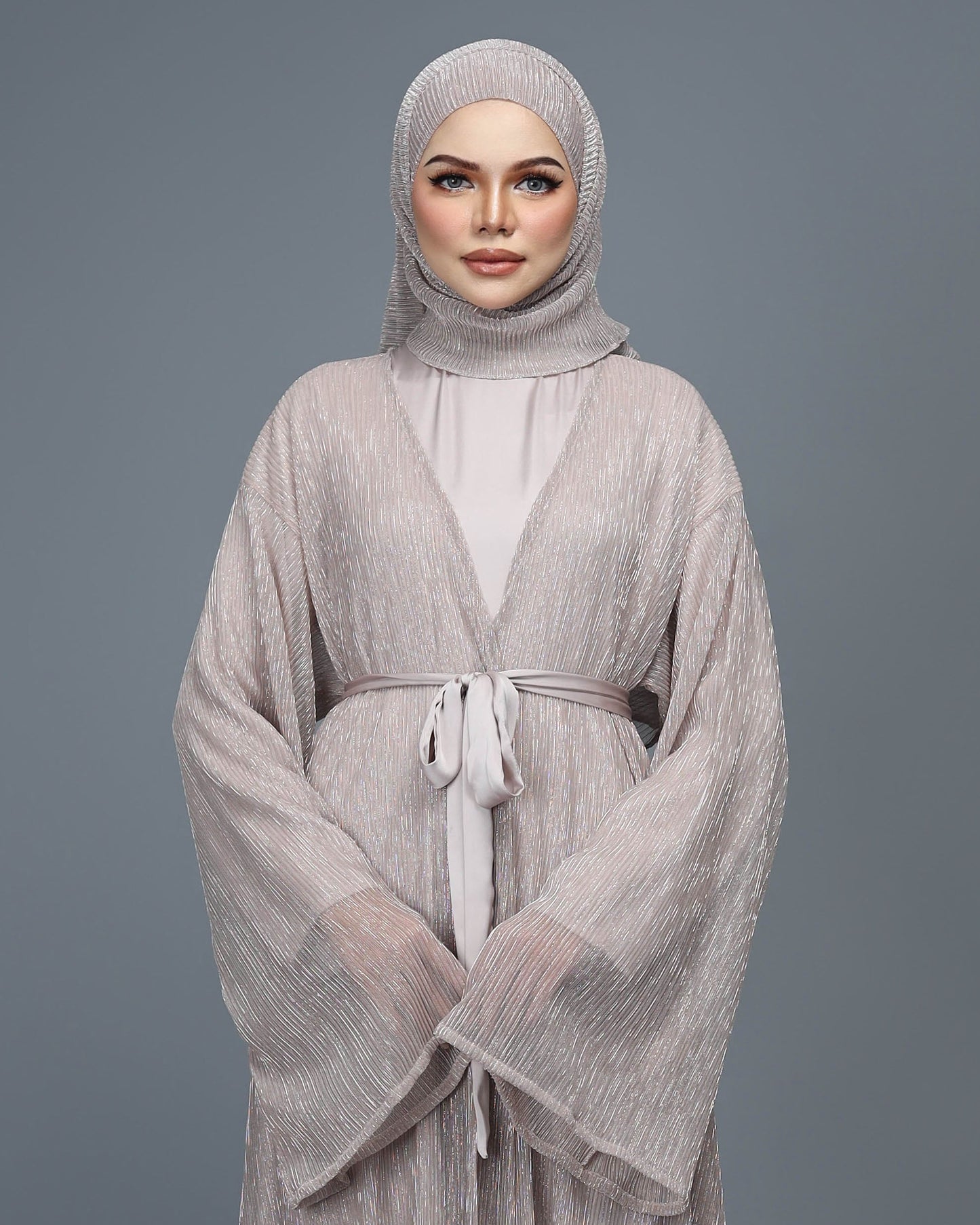NOURA SHAWL (NUDE PINK)