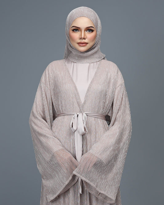 NOURA SHAWL (NUDE PINK)