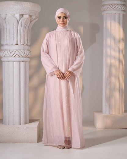 MAHA ABAYA (DUSTY PINK)