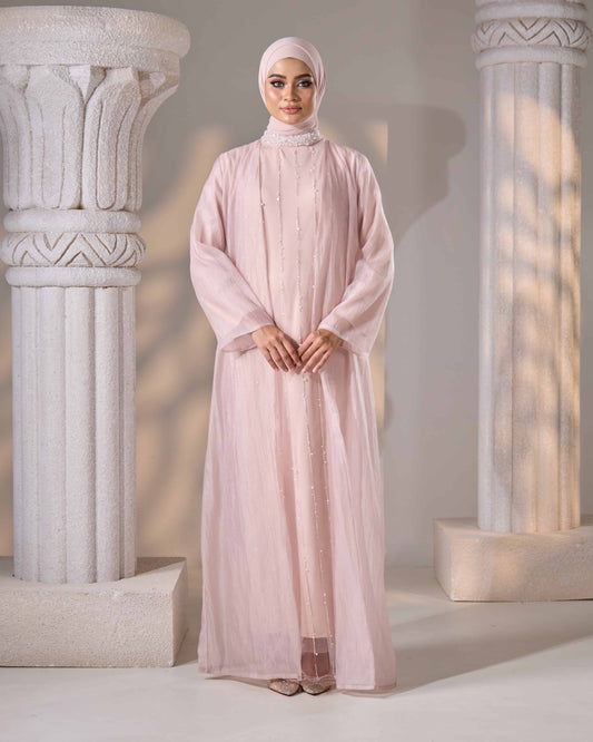MAHA ABAYA (DUSTY PINK)