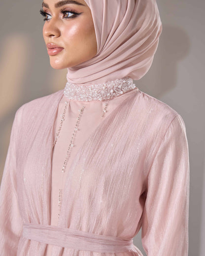 MAHA ABAYA (DUSTY PINK)