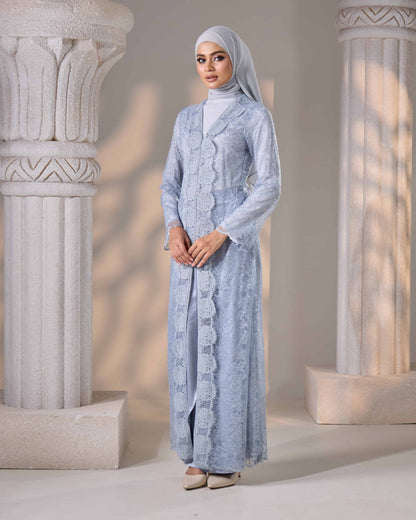 REFA DRESS (MISTY BLUE)