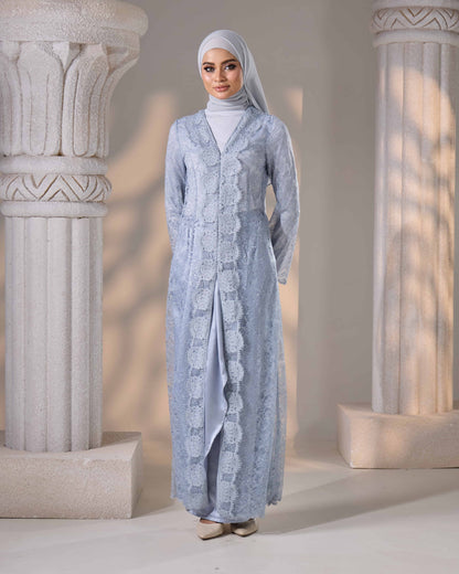 REFA DRESS (MISTY BLUE)