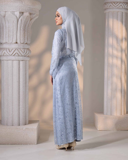 REFA DRESS (MISTY BLUE)