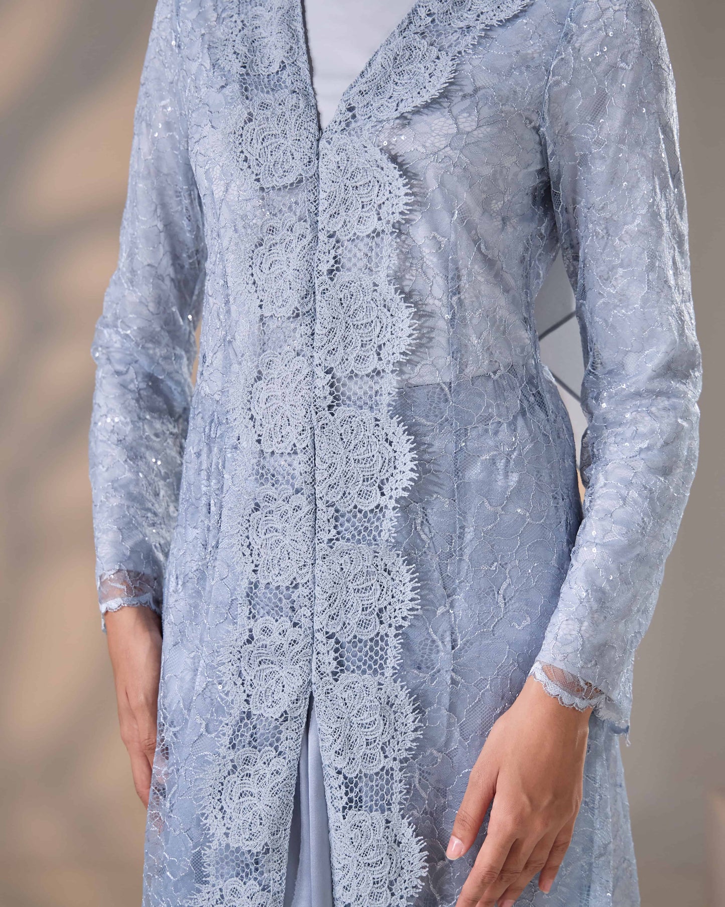 REFA DRESS (MISTY BLUE)