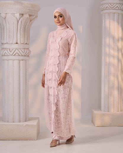 REFA DRESS (DUSTY PINK)