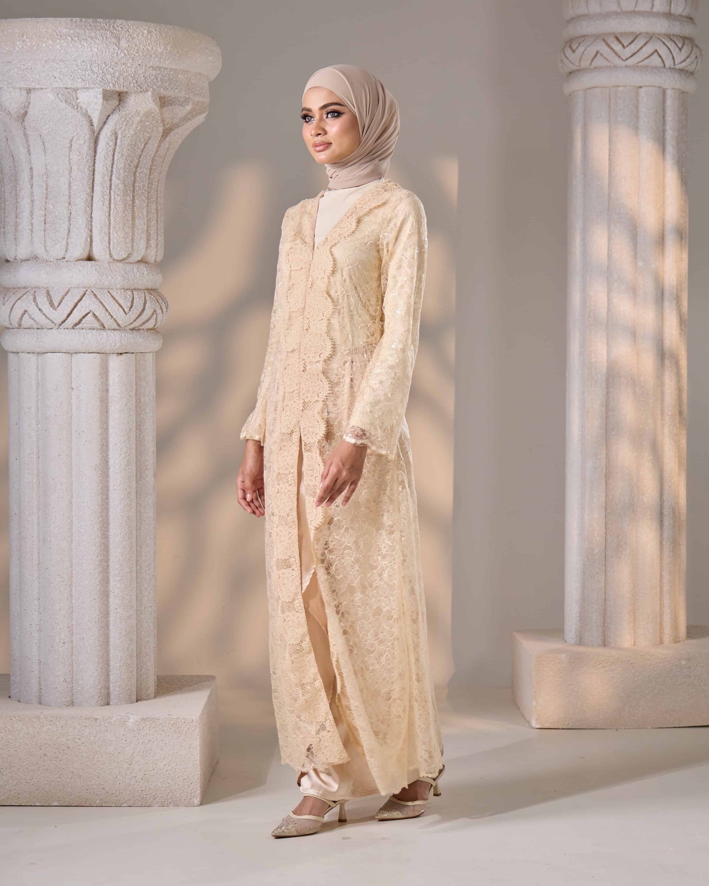 REFA DRESS (CHAMPAGNE)