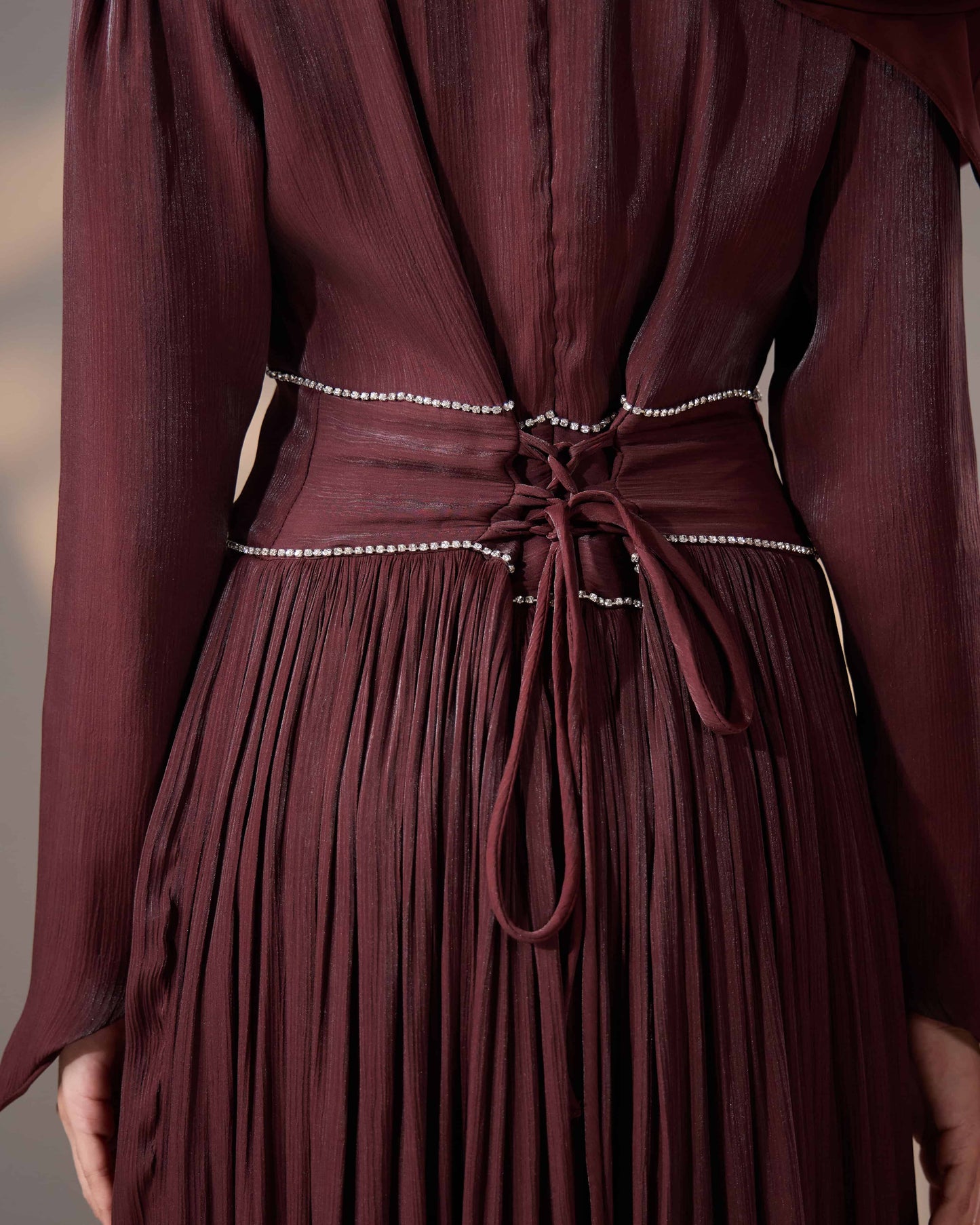 MINOR DEFECT KASRA DRESS (RICH BROWN)