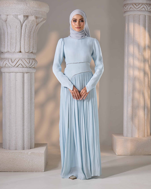 MINOR DEFECT KASRA DRESS (BABY BLUE)