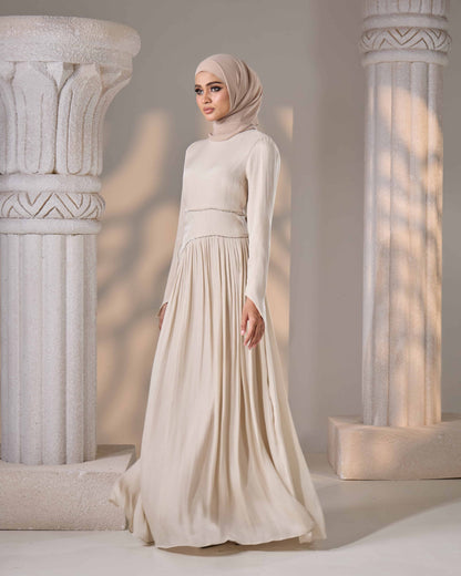KASRA DRESS (CHAMPAGNE)
