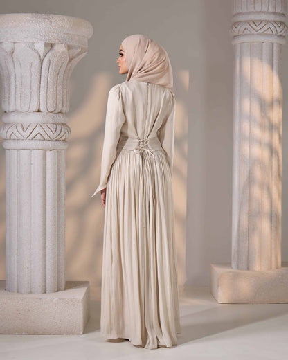 KASRA DRESS (CHAMPAGNE)
