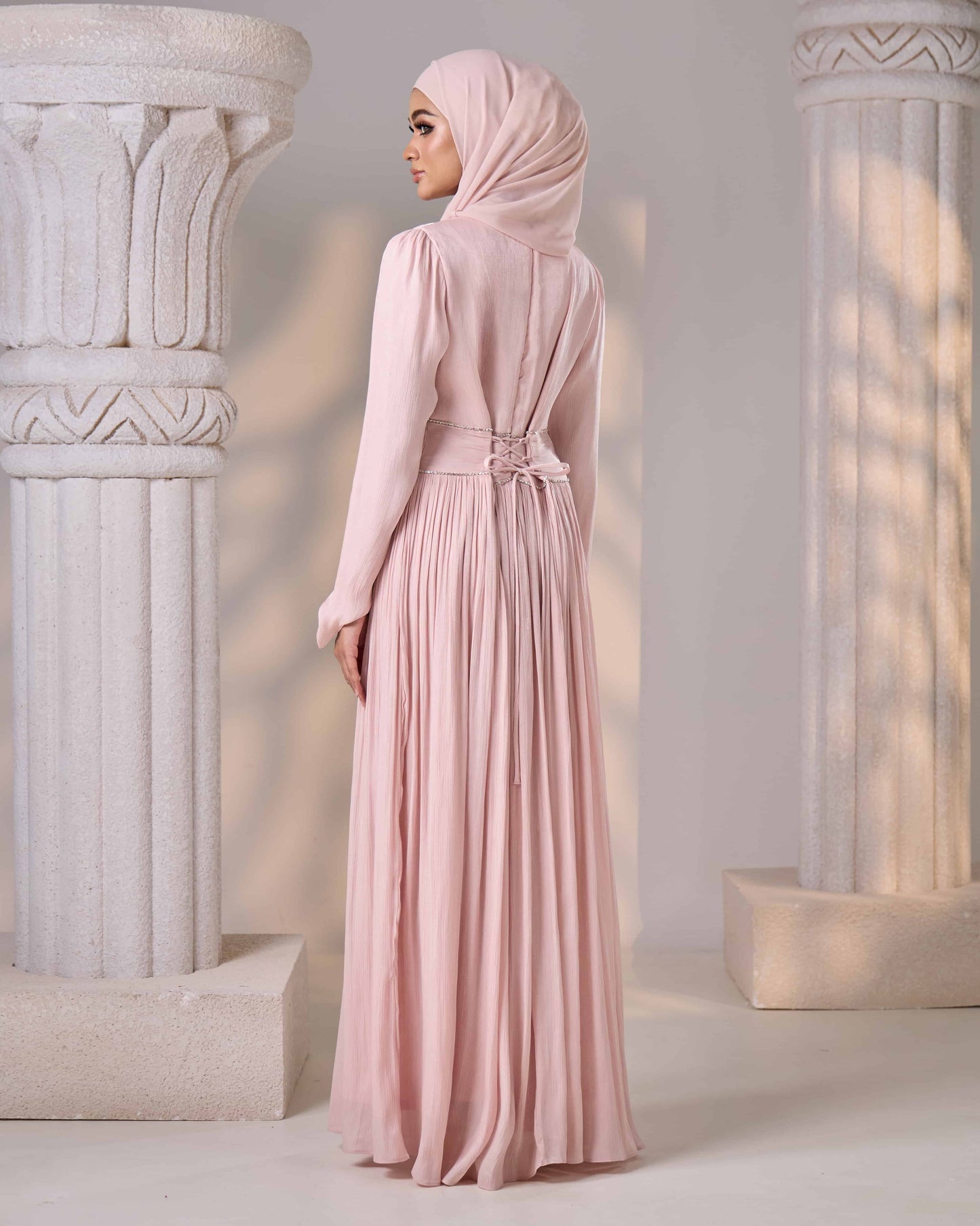 MINOR DEFECT KASRA DRESS (SOFT PINK)