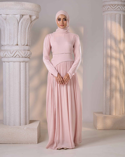 MINOR DEFECT KASRA DRESS (SOFT PINK)