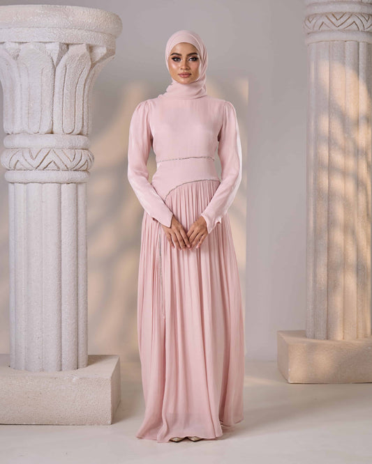 MINOR DEFECT KASRA DRESS (SOFT PINK)