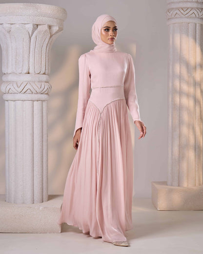 KASRA DRESS (SOFT PINK)