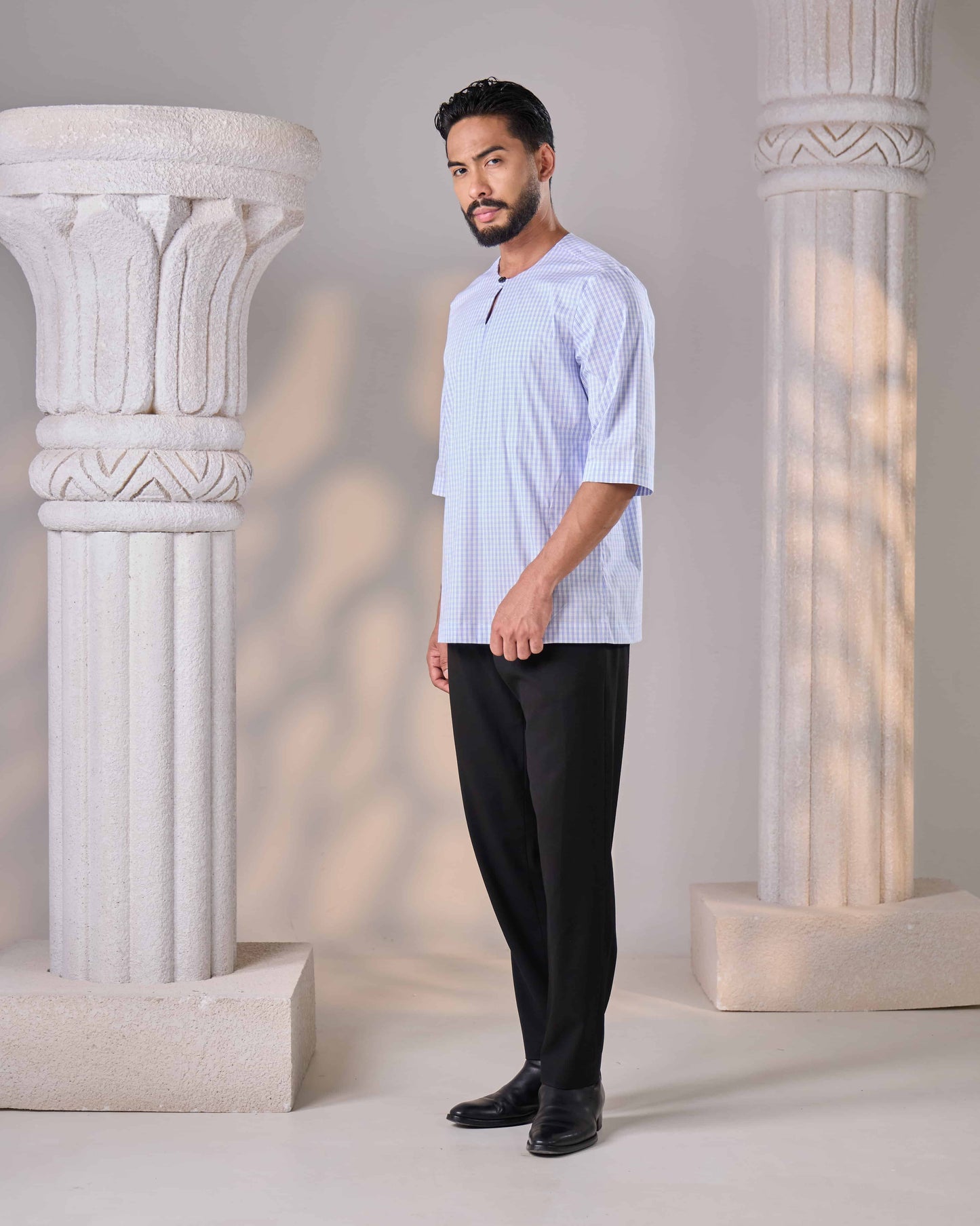 ZIYAD KURTA (LIGHT BLUE)