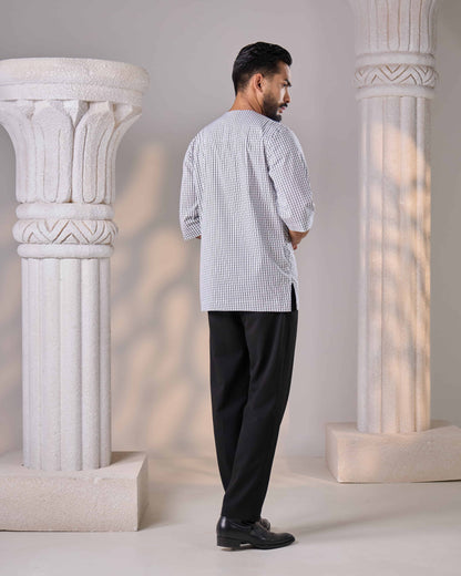ZIYAD KURTA (OFF WHITE)