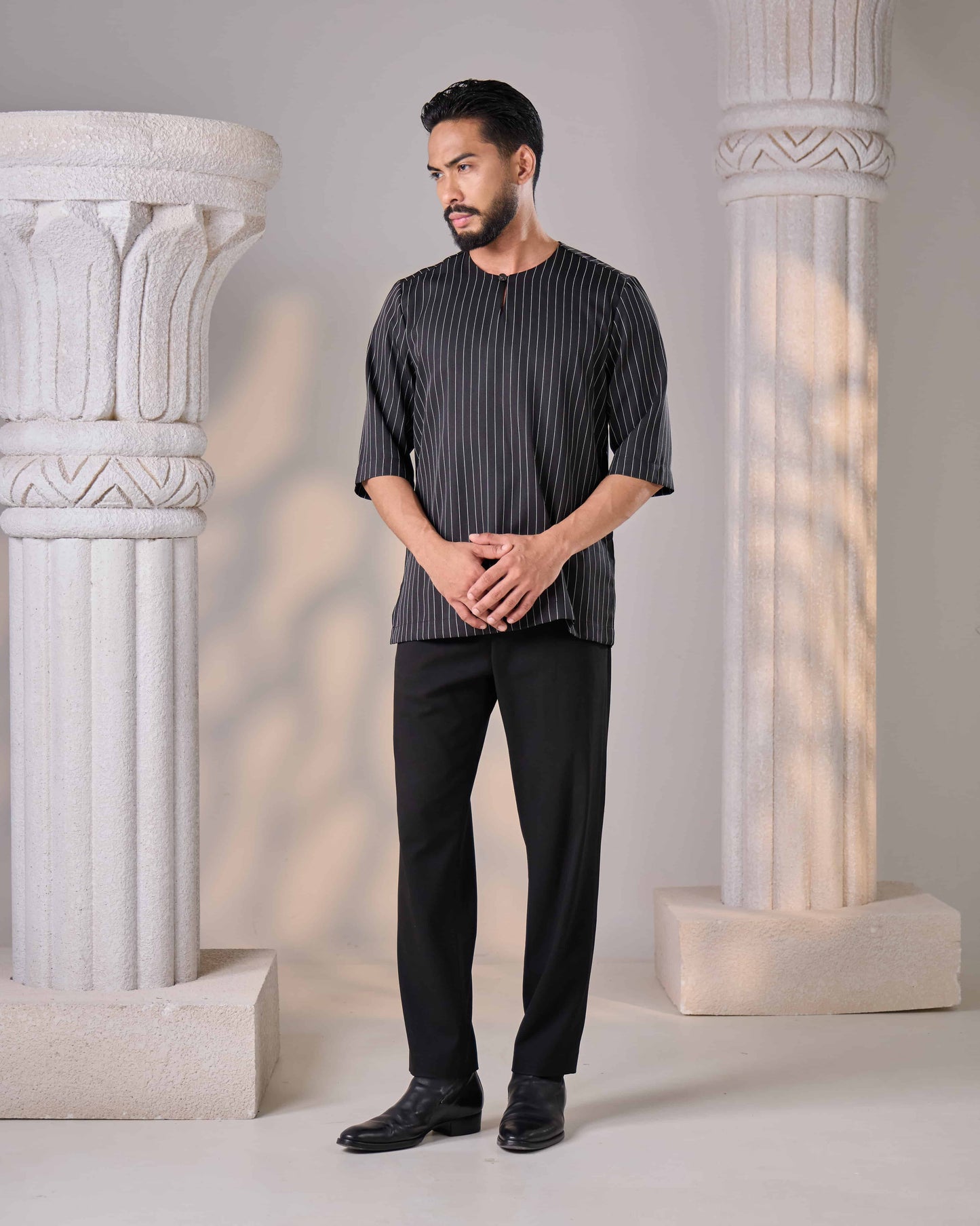 FAHAD KURTA (BLACK)
