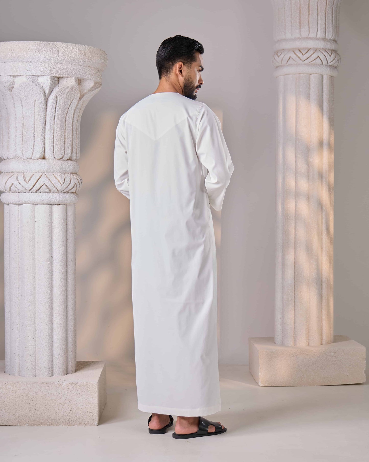 MINOR DEFECT JUBAH MALIK (OFF WHITE)