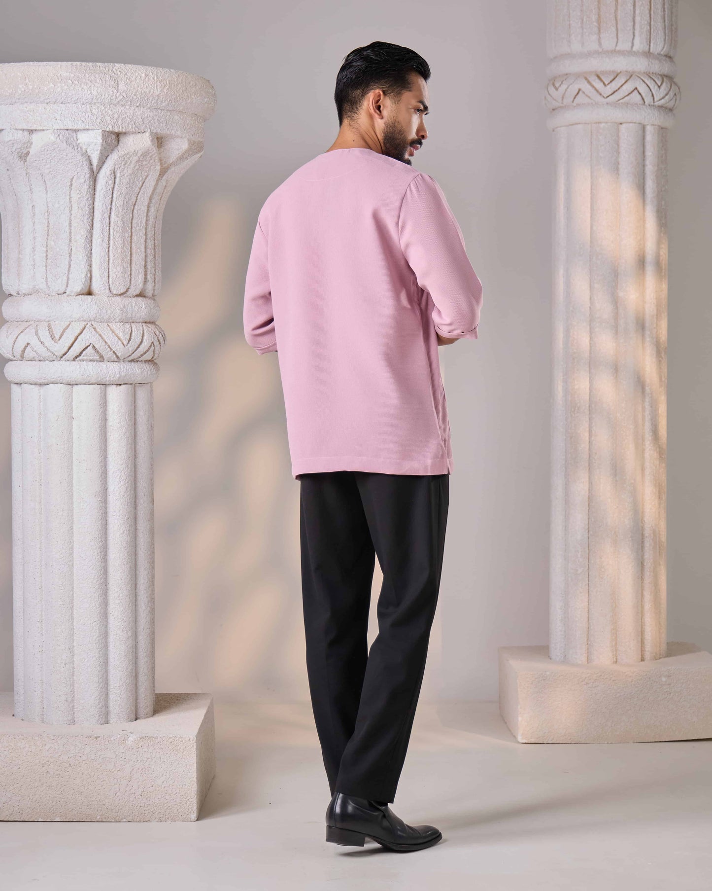 ARMAN KURTA (DUSTY PINK)