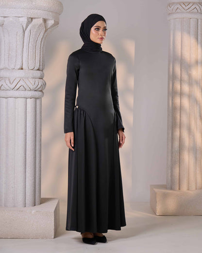 ELYZHA DRESS (BLACK)