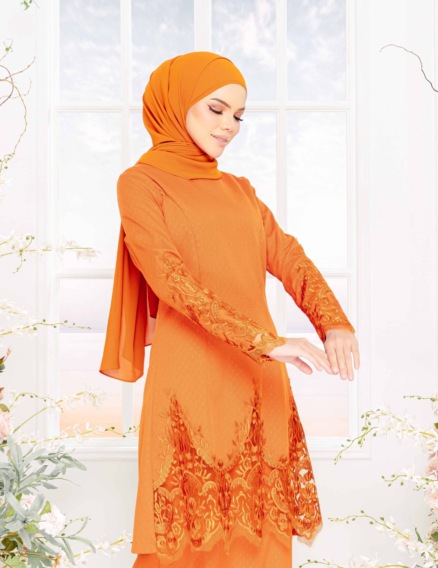 TARASARI KURUNG (BURNT ORANGE)