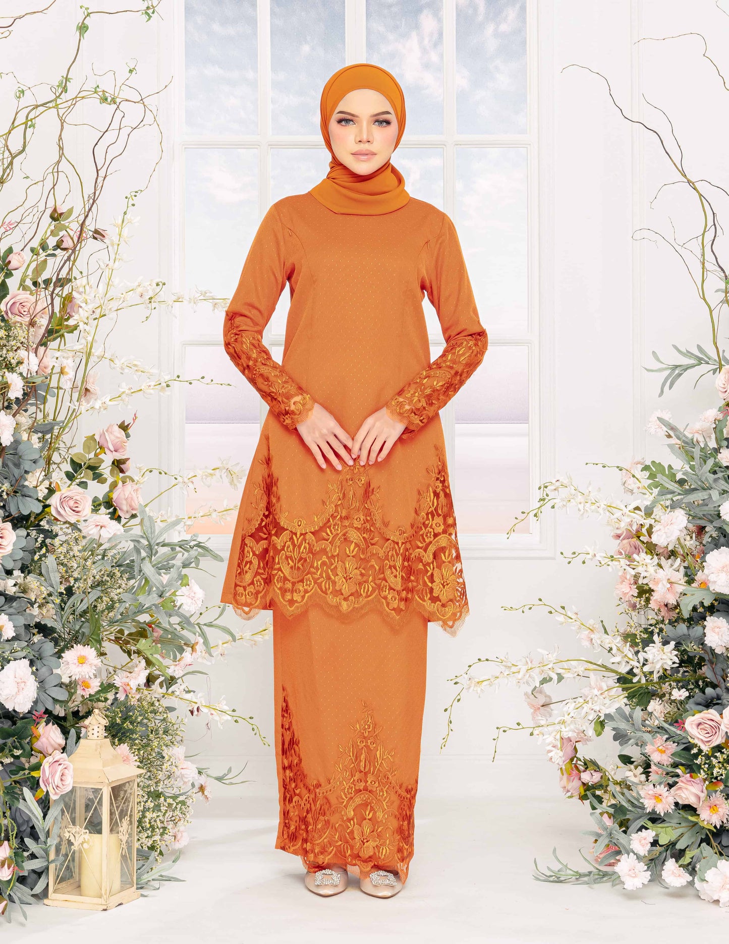 TARASARI KURUNG (BURNT ORANGE)
