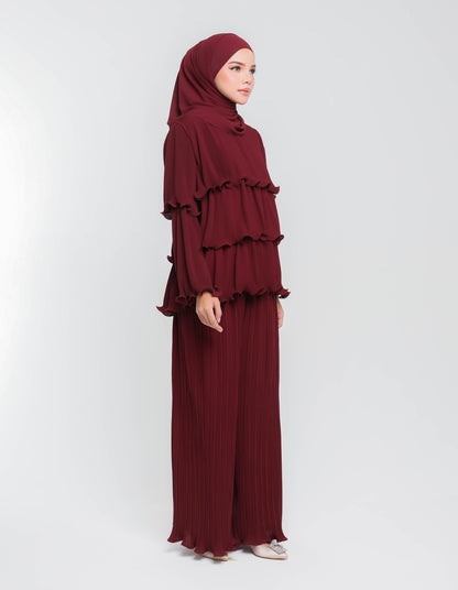 OCEANA SUIT (BURGUNDY)
