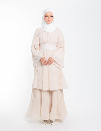 CLARE DRESS (CREAM)