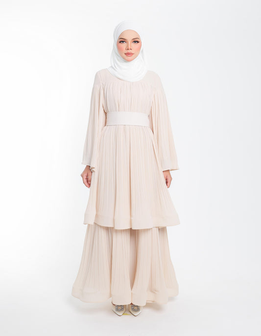 CLARE DRESS (CREAM)