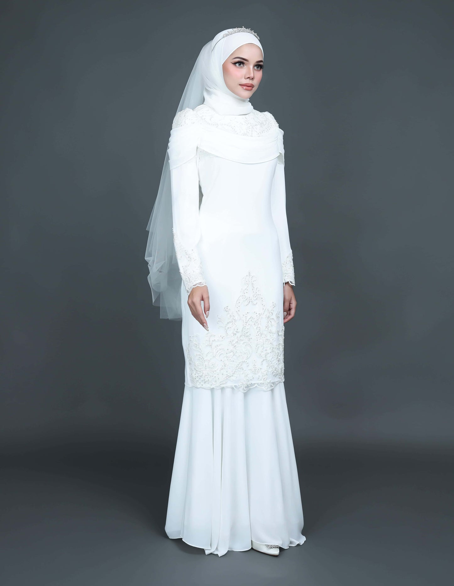 RAYFA KURUNG (OFF WHITE)