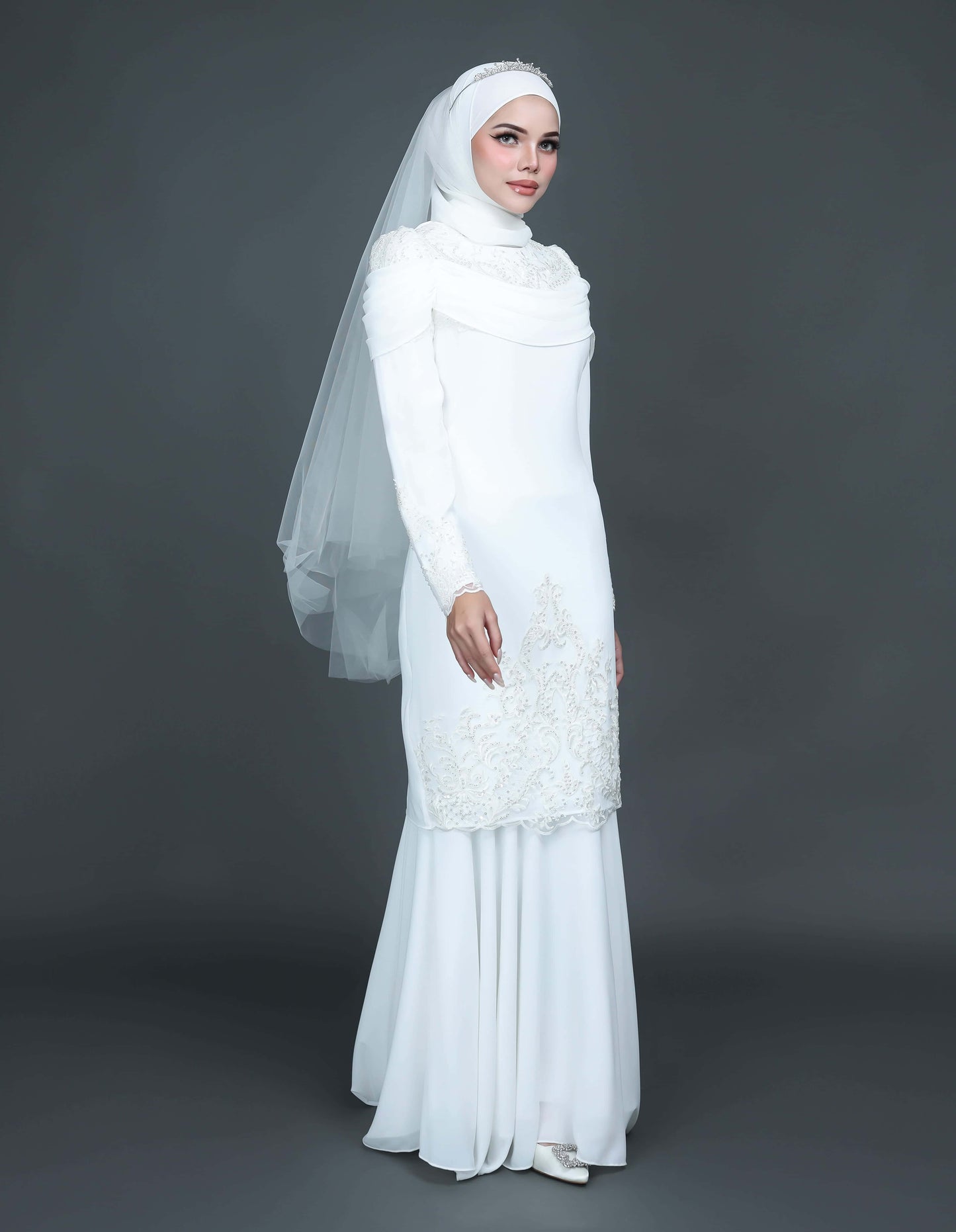 RAYFA KURUNG (OFF WHITE)