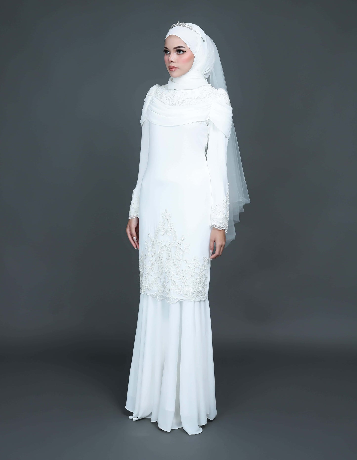 RAYFA KURUNG (OFF WHITE)
