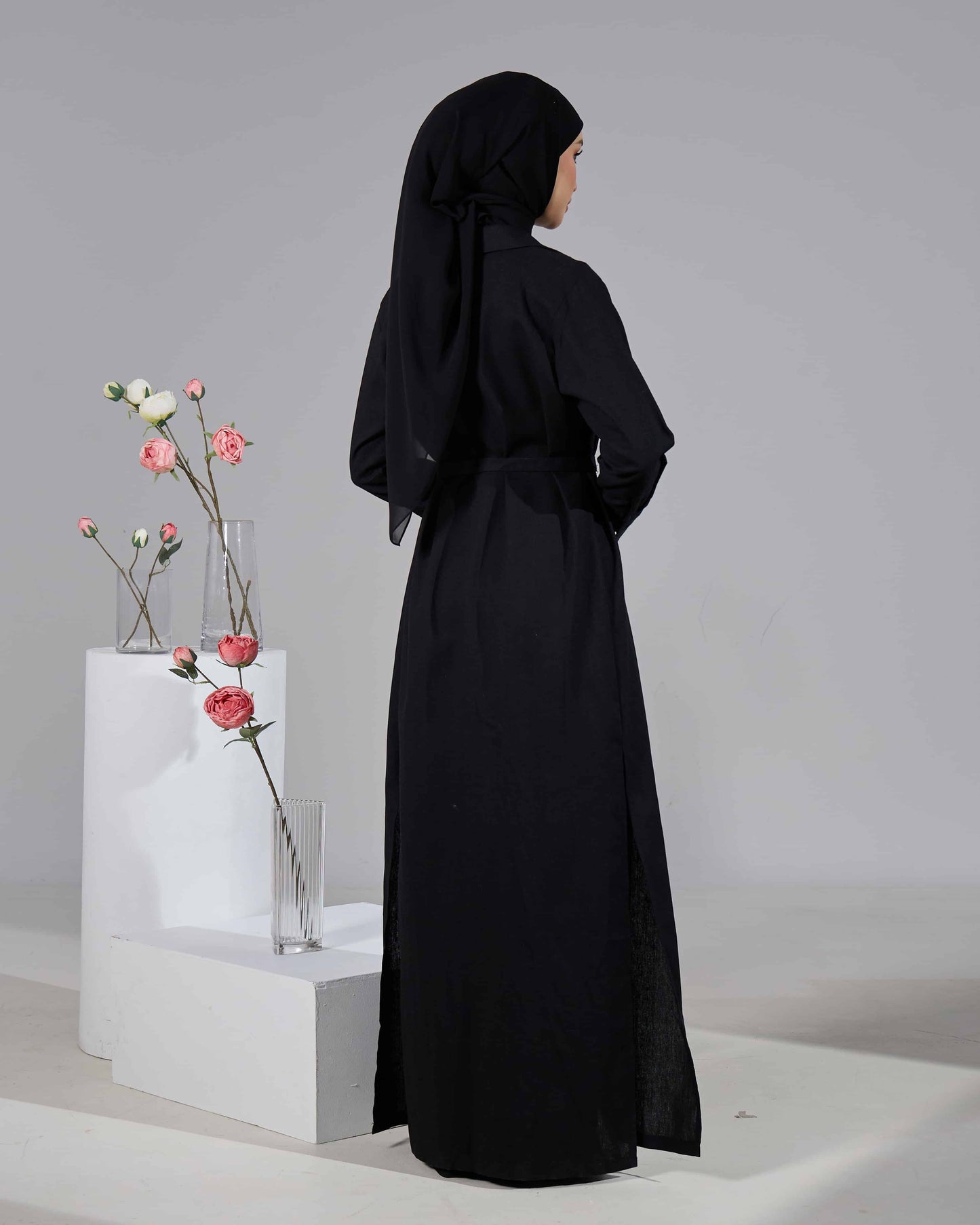 MINOR DEFECT EVARA SET PANTS (BLACK)
