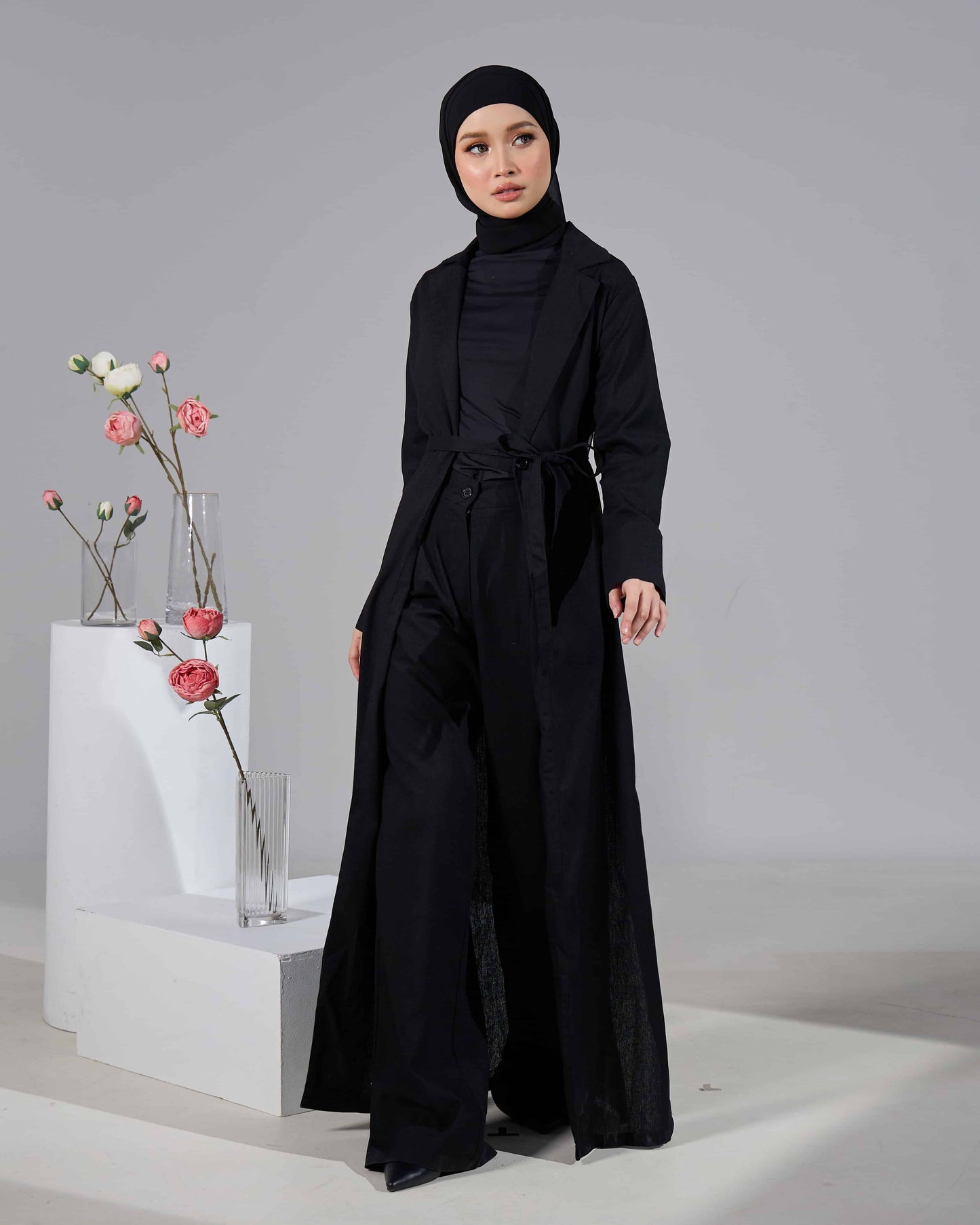 EVARA SET PANTS (BLACK)
