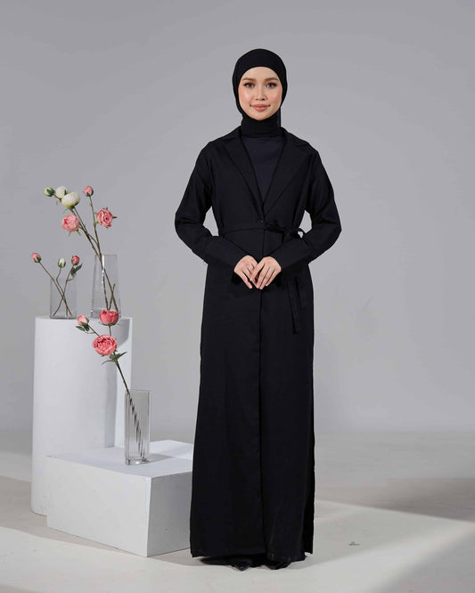 MINOR DEFECT EVARA SET PANTS (BLACK)