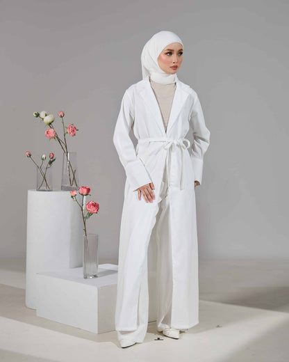 MINOR DEFECT EVARA SET PANTS (OFF WHITE)