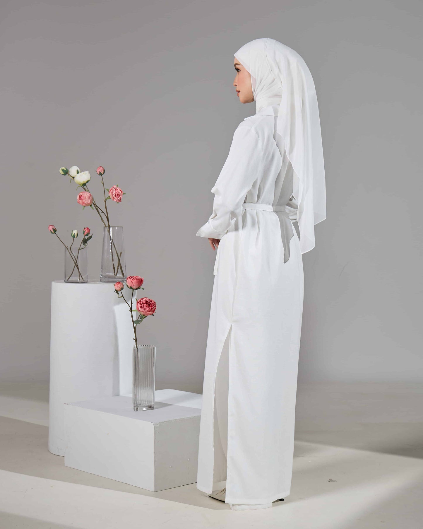 MINOR DEFECT EVARA SET PANTS (OFF WHITE)
