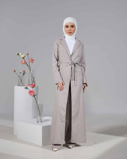 MINOR DEFECT EVARA SET PANTS (GREY)