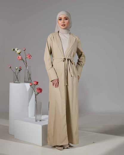 EVARA SET PANTS (CHAMPAGNE)