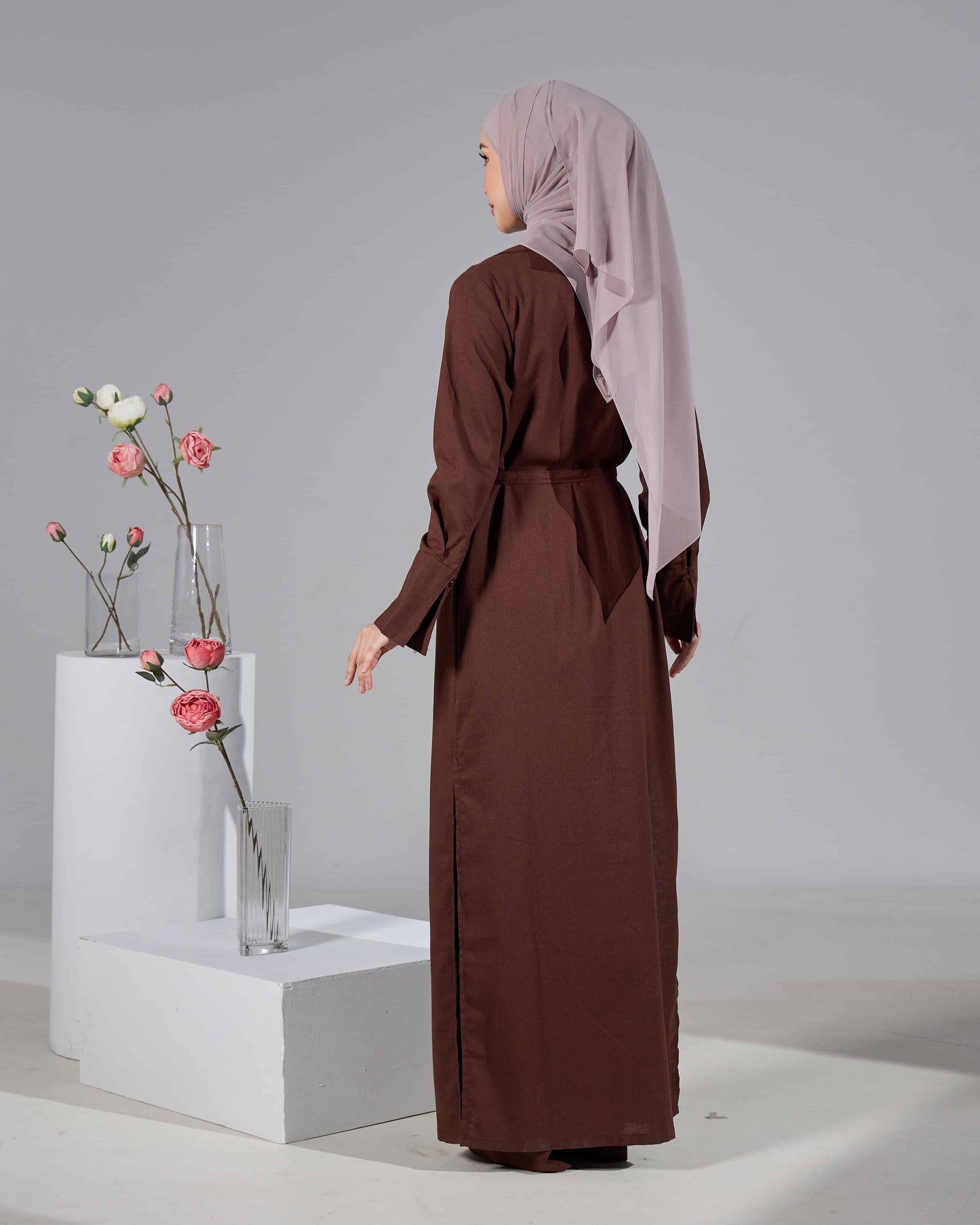 MINOR DEFECT EVARA SET PANTS (RICH BROWN)