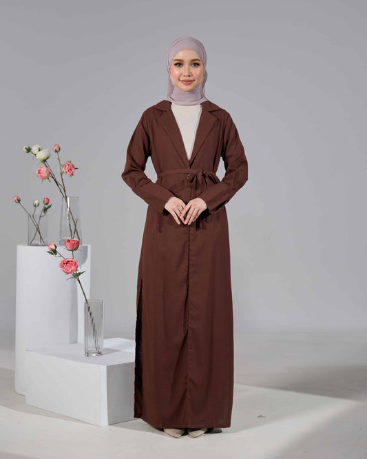MINOR DEFECT EVARA SET PANTS (RICH BROWN)