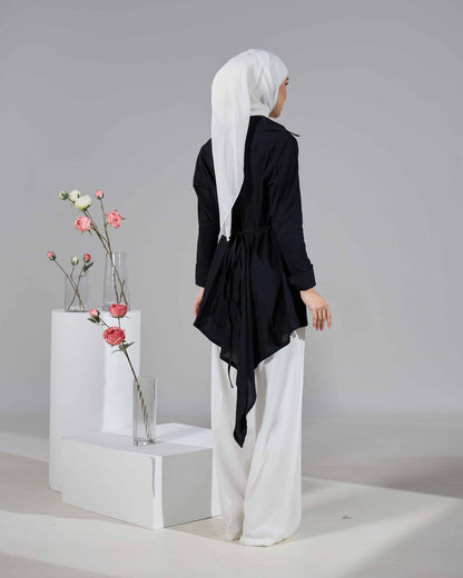 MINOR DEFECT ELENE TOP (BLACK)