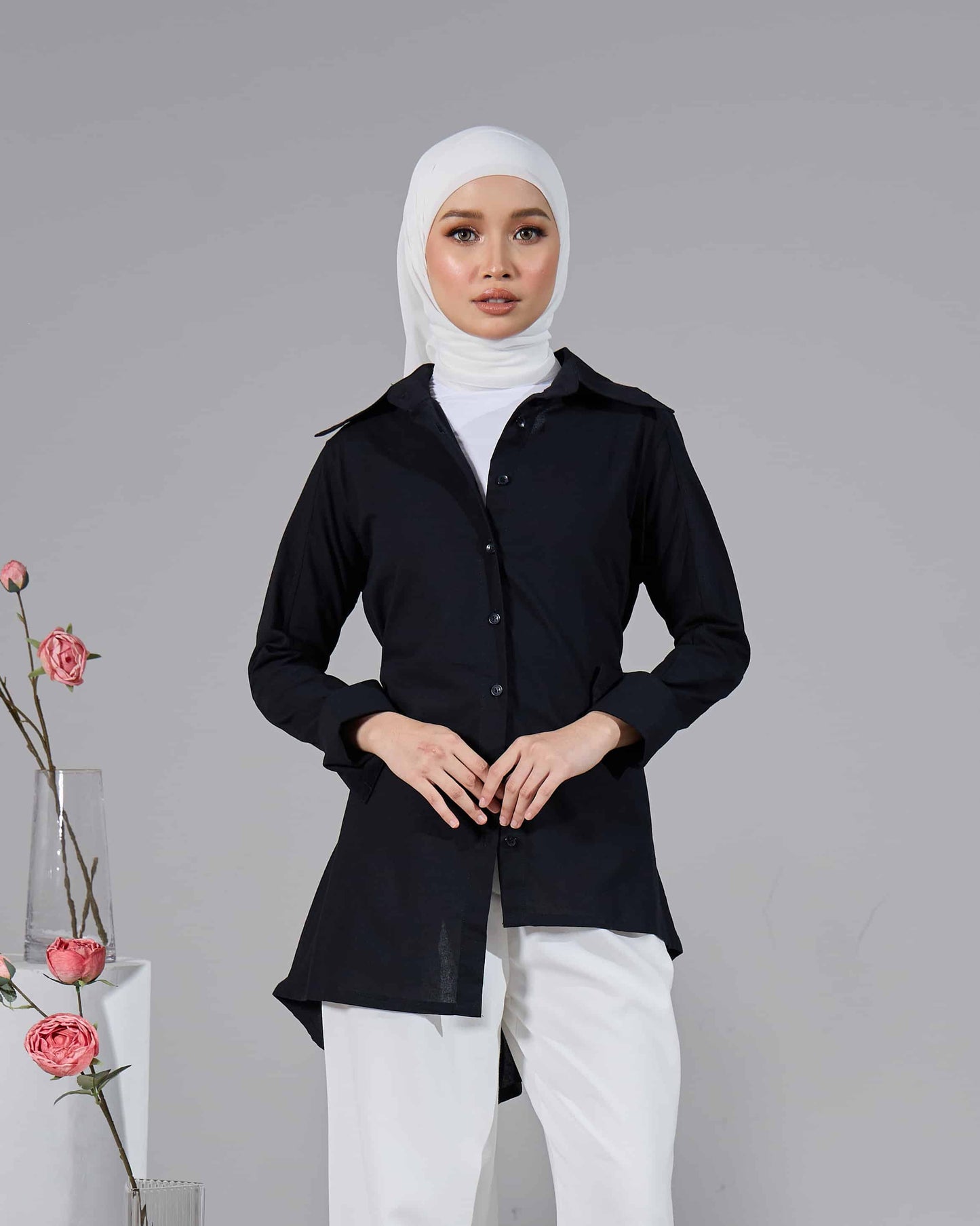MINOR DEFECT ELENE TOP (BLACK)