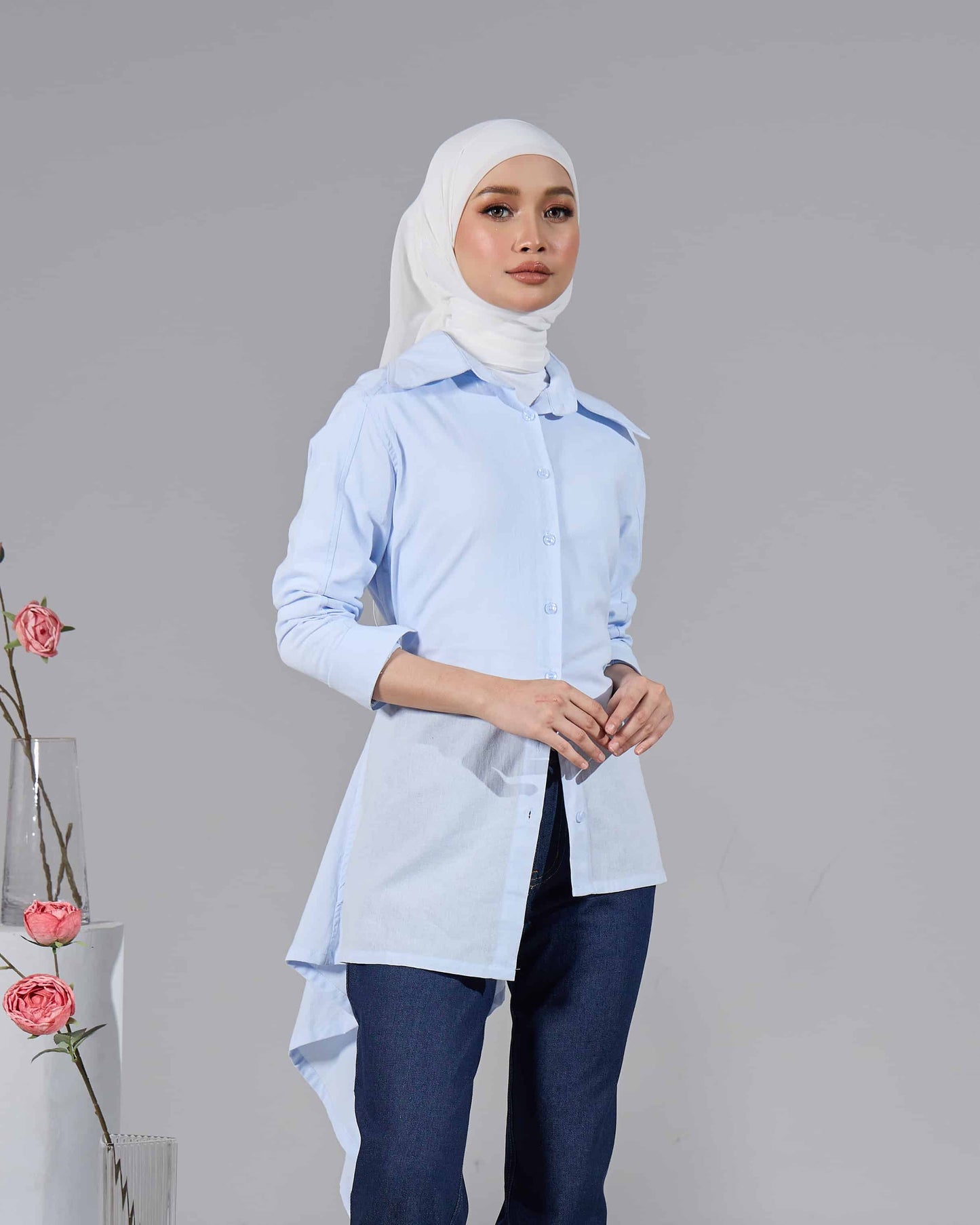 MINOR DEFECT ELENE TOP (BABY BLUE)