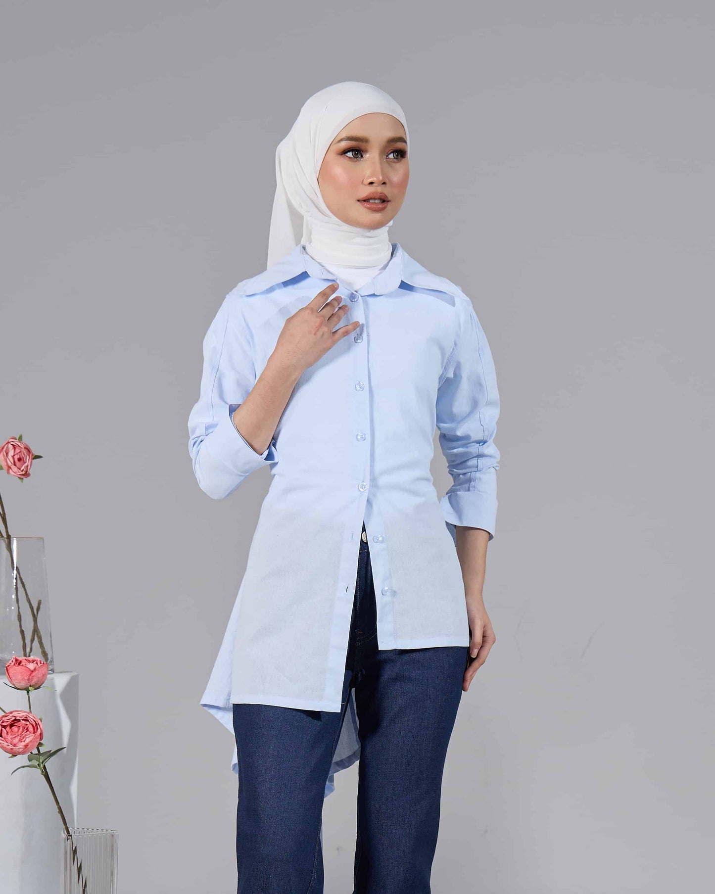 MINOR DEFECT ELENE TOP (BABY BLUE)