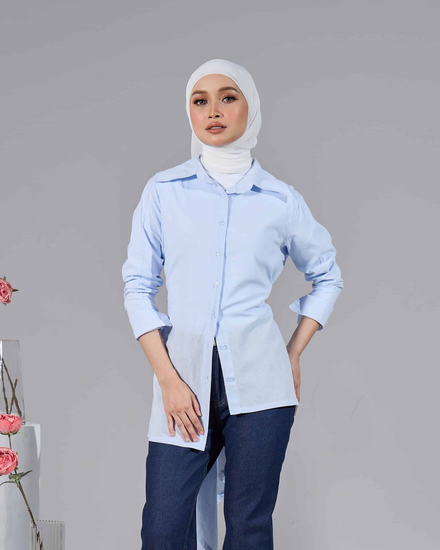 MINOR DEFECT ELENE TOP (BABY BLUE)