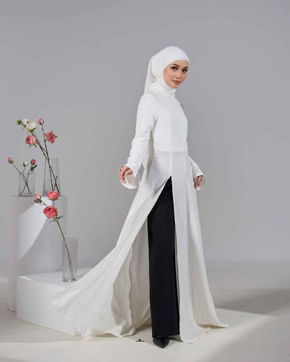 MINOR DEFECT VELORA DRESS (OFF WHITE)